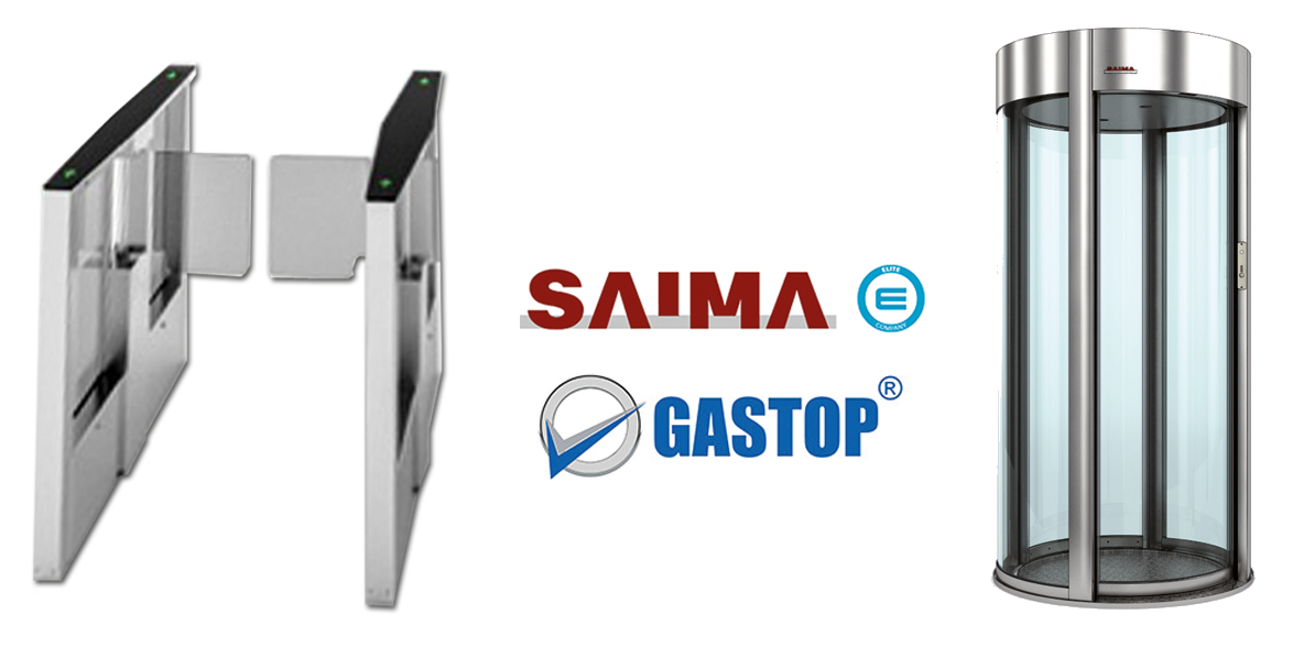 Notre gamme de produits accès sécurisés Saima et Gastop