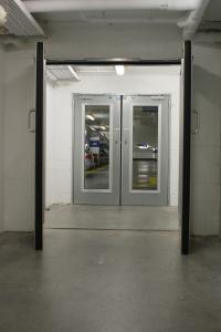 Porte de sécurité et technique vitrée Metal+ Heinen